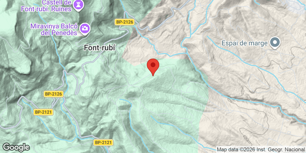 Mapa de situación de CAN MANEL DE L'OBAGA, COVA DE