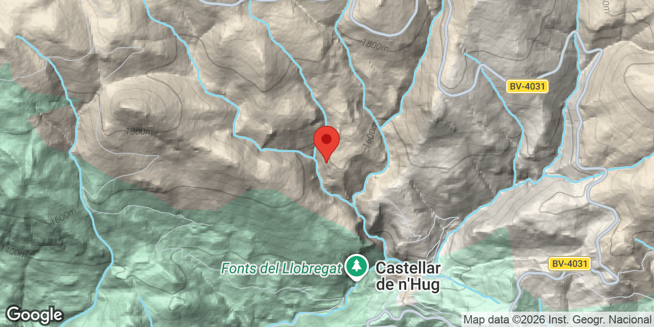 Carte de situation de CLOT DELS TORRENTS, FORAT DEL