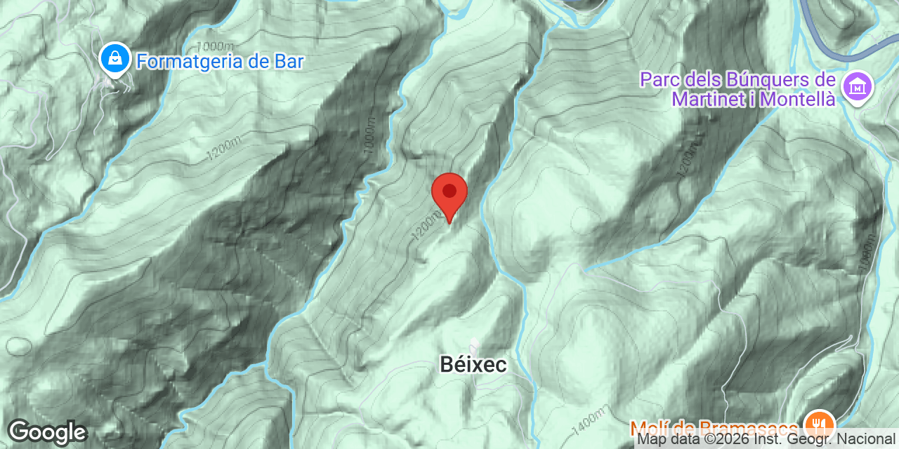 Mapa de situación de MENÚS, TUTA DE
