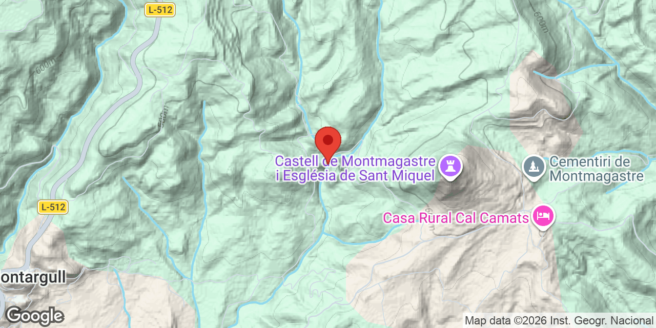 Mapa de situació de PENYA DEL DONZELL, BALMA DE LA