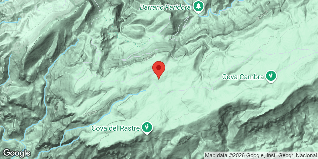 Carte de situation de DIADA, AVENC DE LA