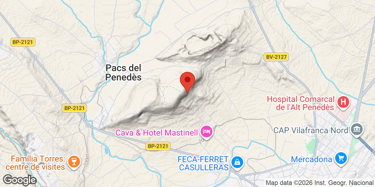 Mapa de situación de SANT PAU, COVETA DE
