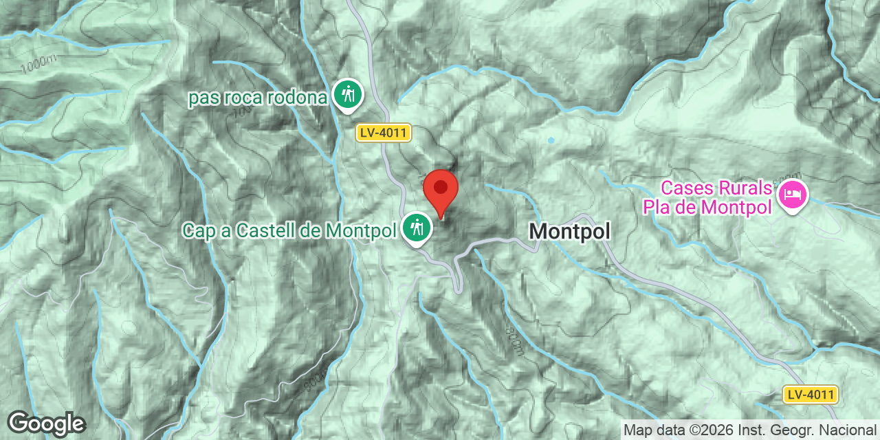 Mapa de situación de MONTPOLT, BALMES DE