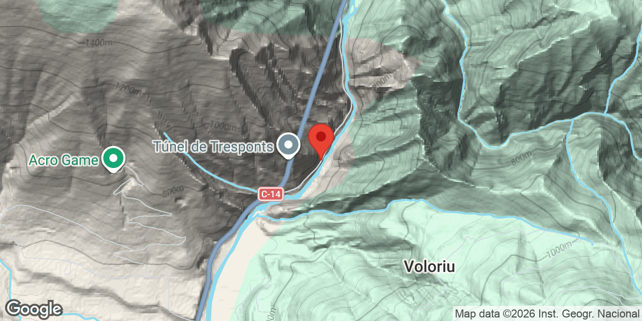 Location map of GALERIA DEL PONT NOU, COVA DE LA