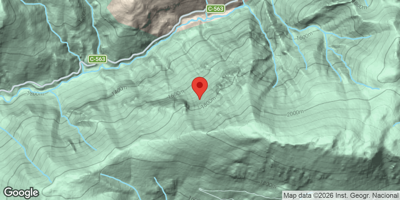 Mapa de situación de N-2, COVA