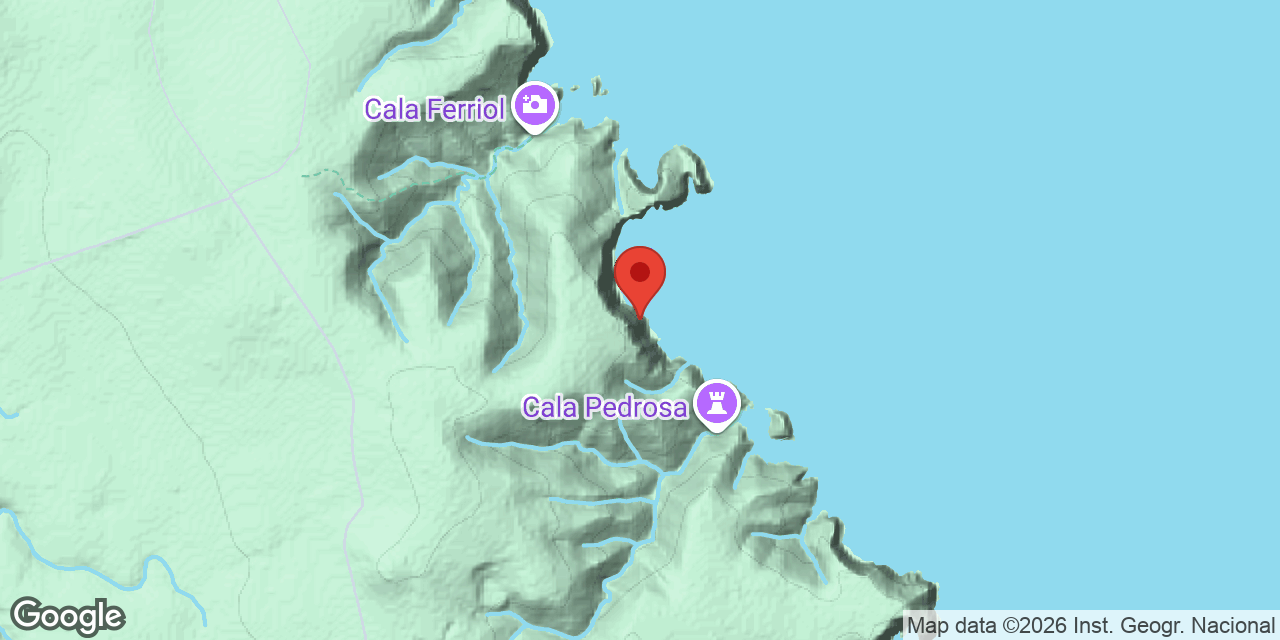 Mapa de situació de HORTS DE LA PEDROSA, CAU DELS