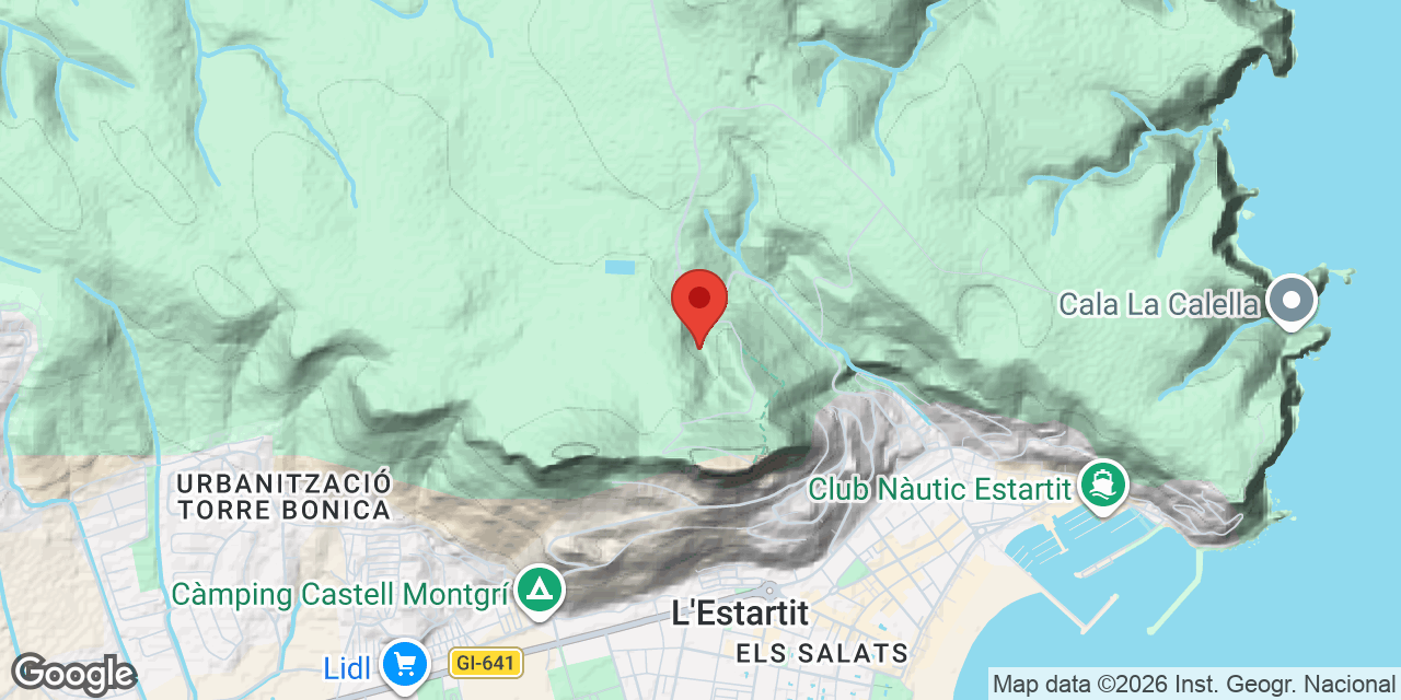 Mapa de situació de BOU, CLOT DEL