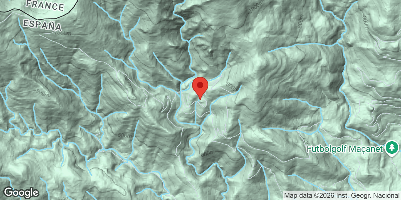 Location map of PATA, AVENC PETIT D'EN