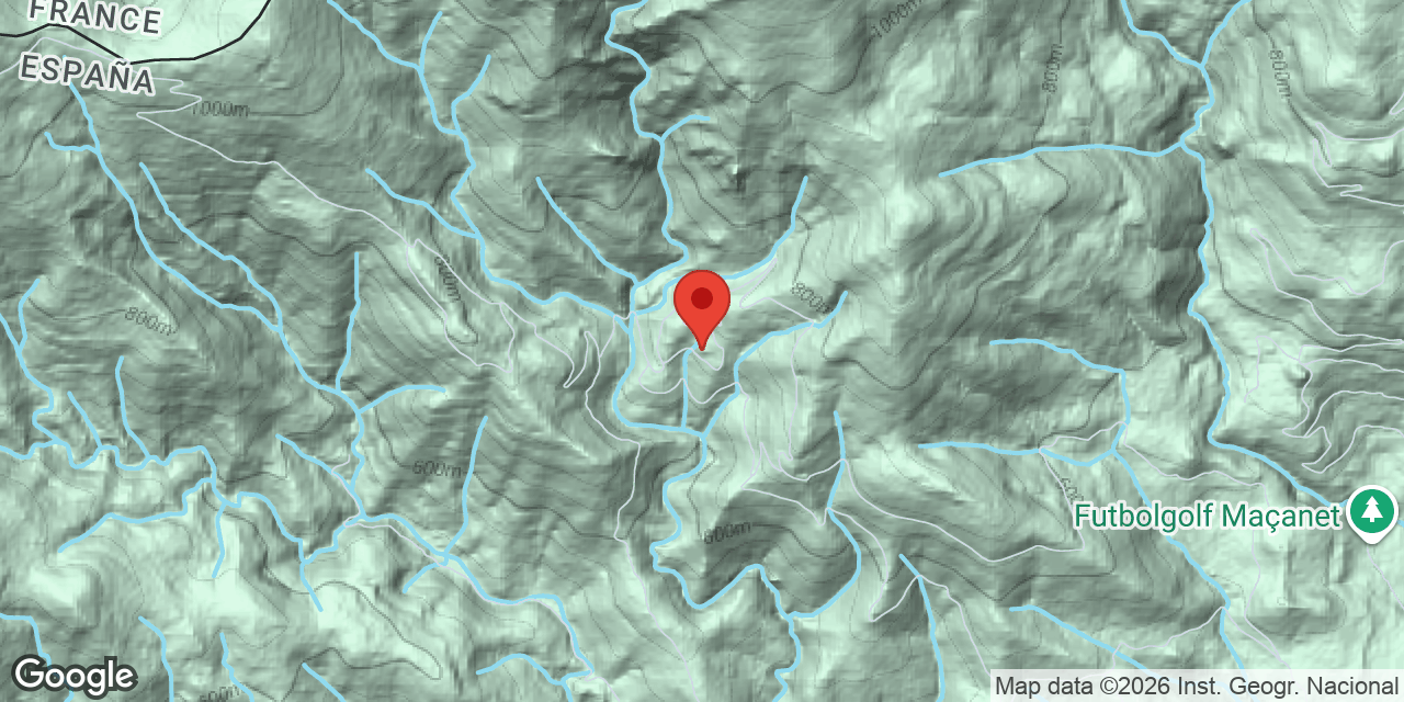 Mapa de situación de BALLÓ, AVENC DEL