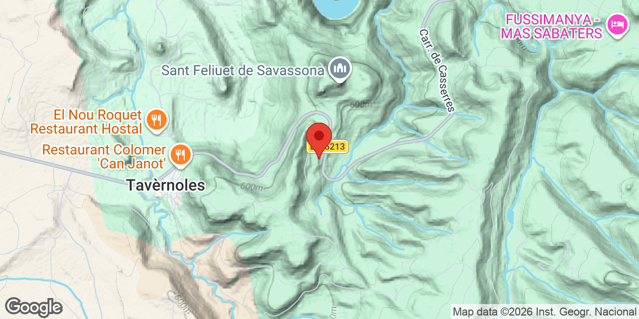 Location map of GOSSOS, AVENC DELS