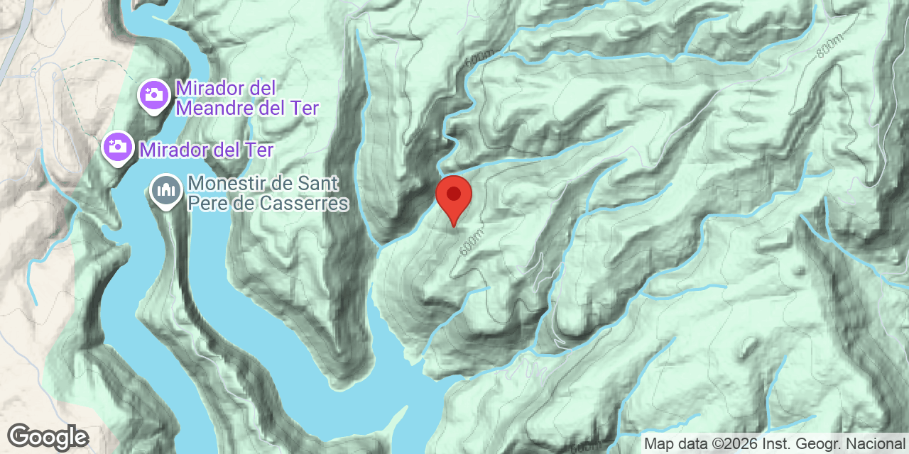Mapa de situación de CORT FOSCA DE VILLARET
