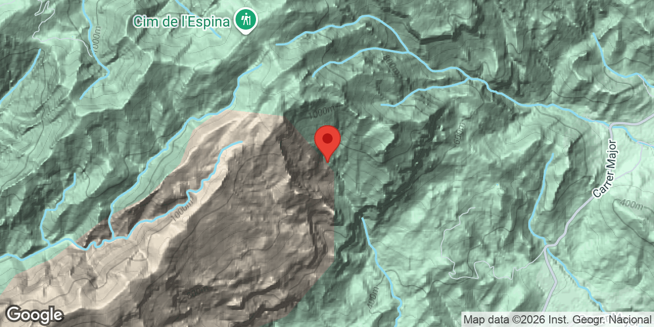 Location map of BOSC, AVENC DEL