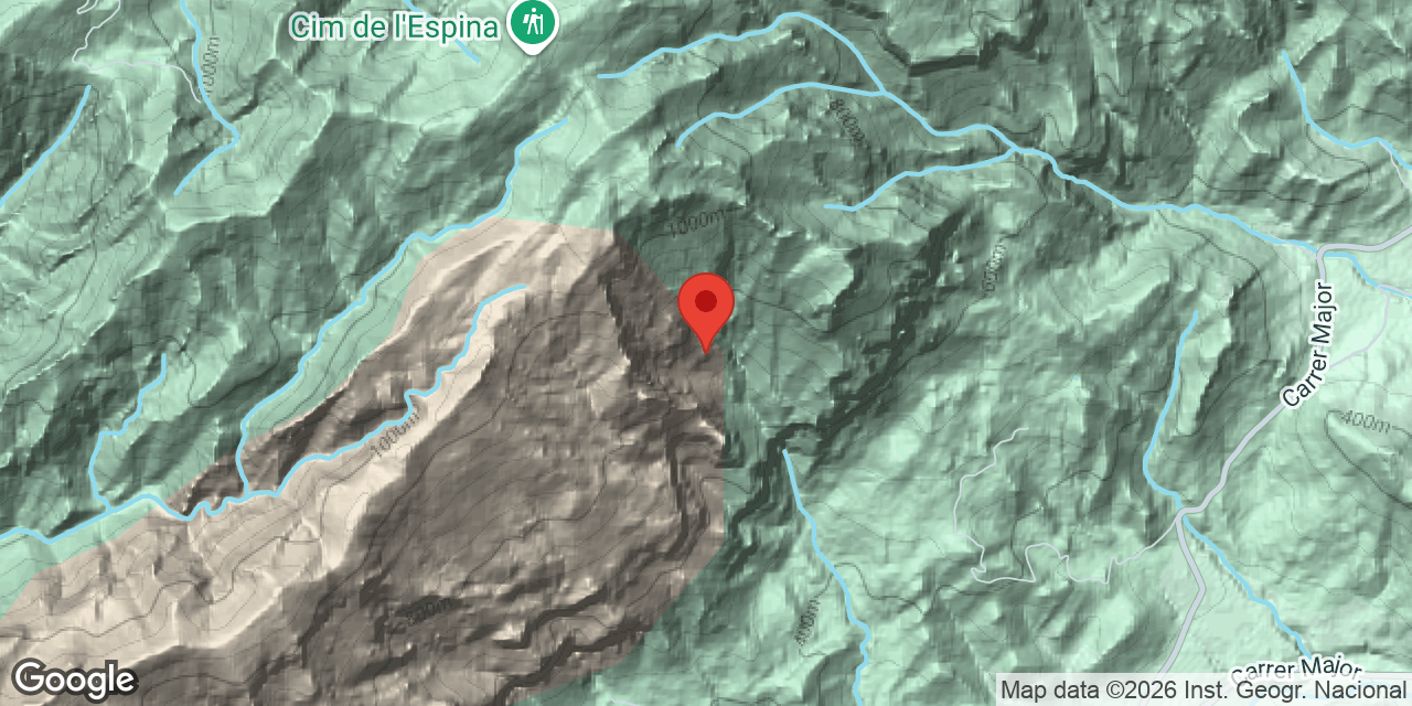 Carte de situation de BOSC, COVA DEL