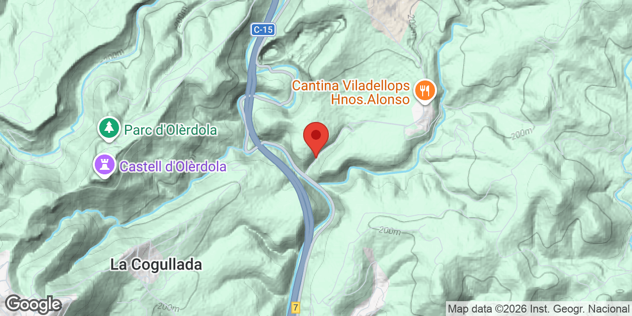 Mapa de situació de VILADELLOPS, AVENC DE