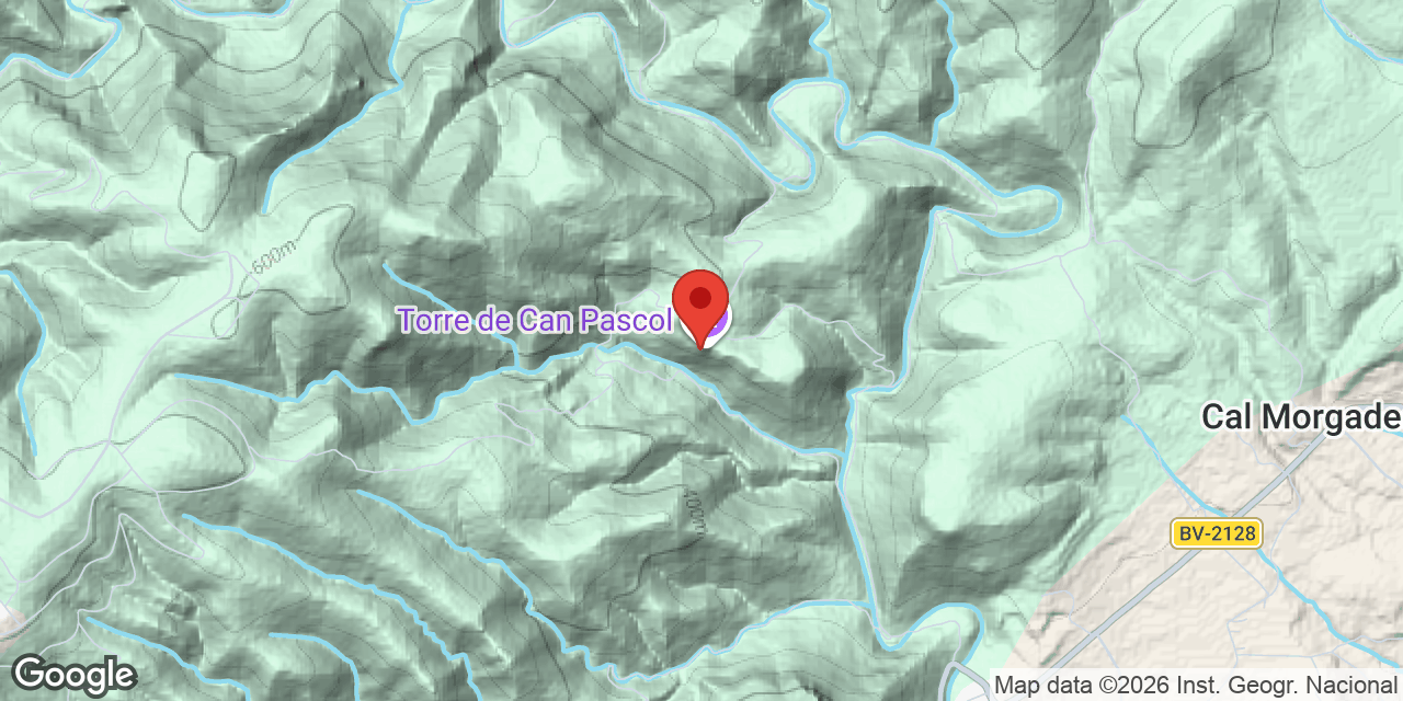 Mapa de situación de CAL PASCOL, COVA DE