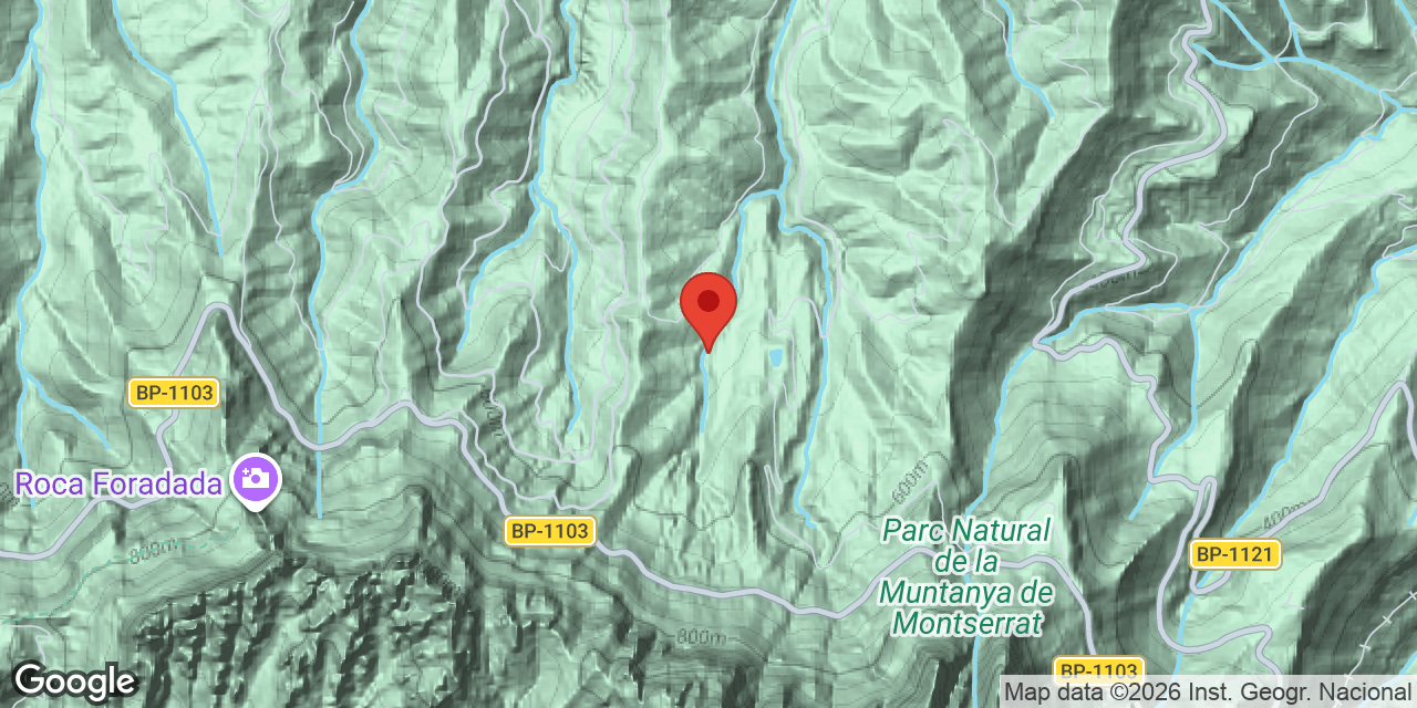 Mapa de situación de CAN MARTORELL, POU DE