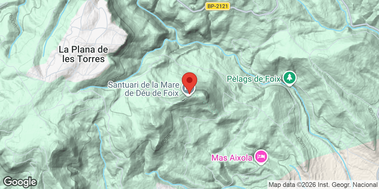 Mapa de situació de VERGE, COVA DE LA