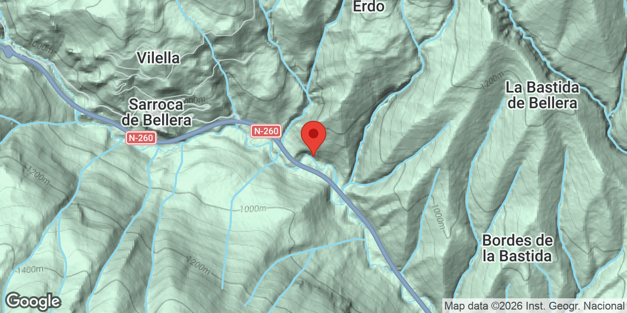 Mapa de situació de PILONS, COVA DELS