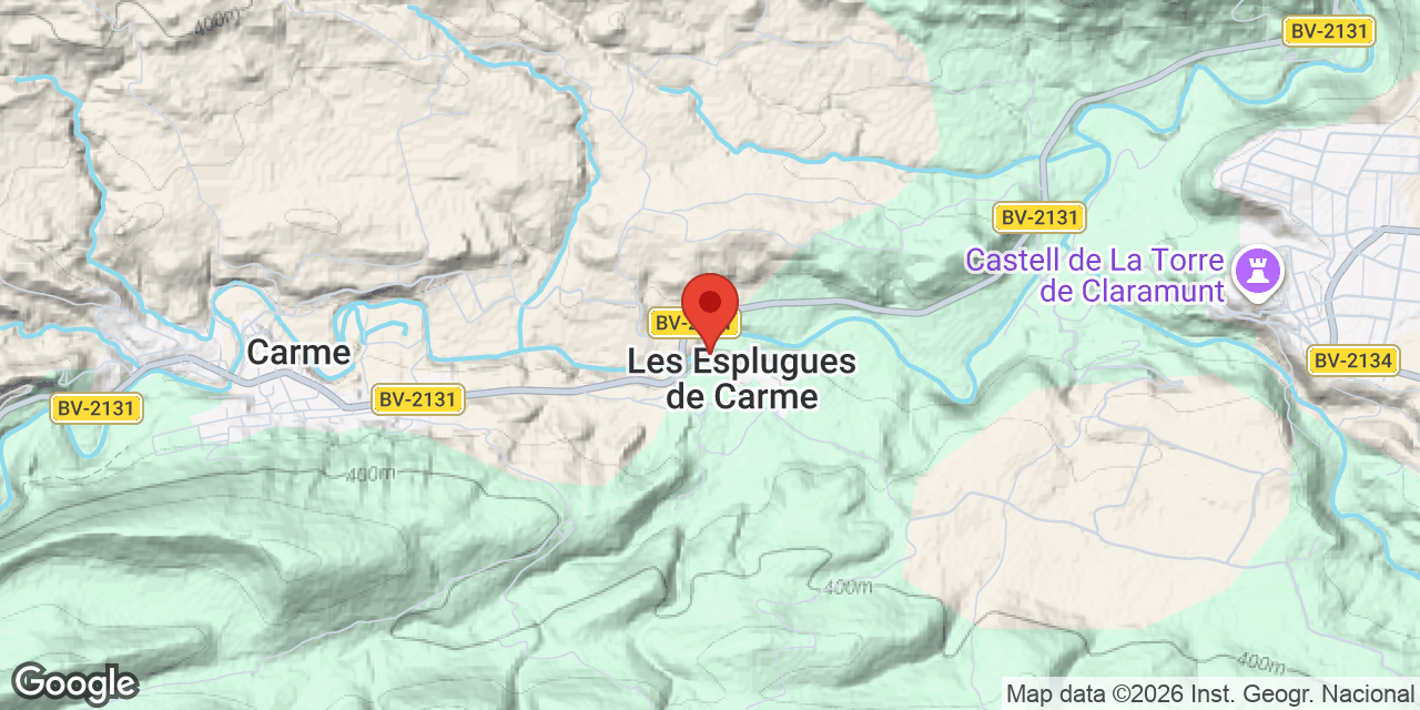 Mapa de situació de POU, COVA DEL