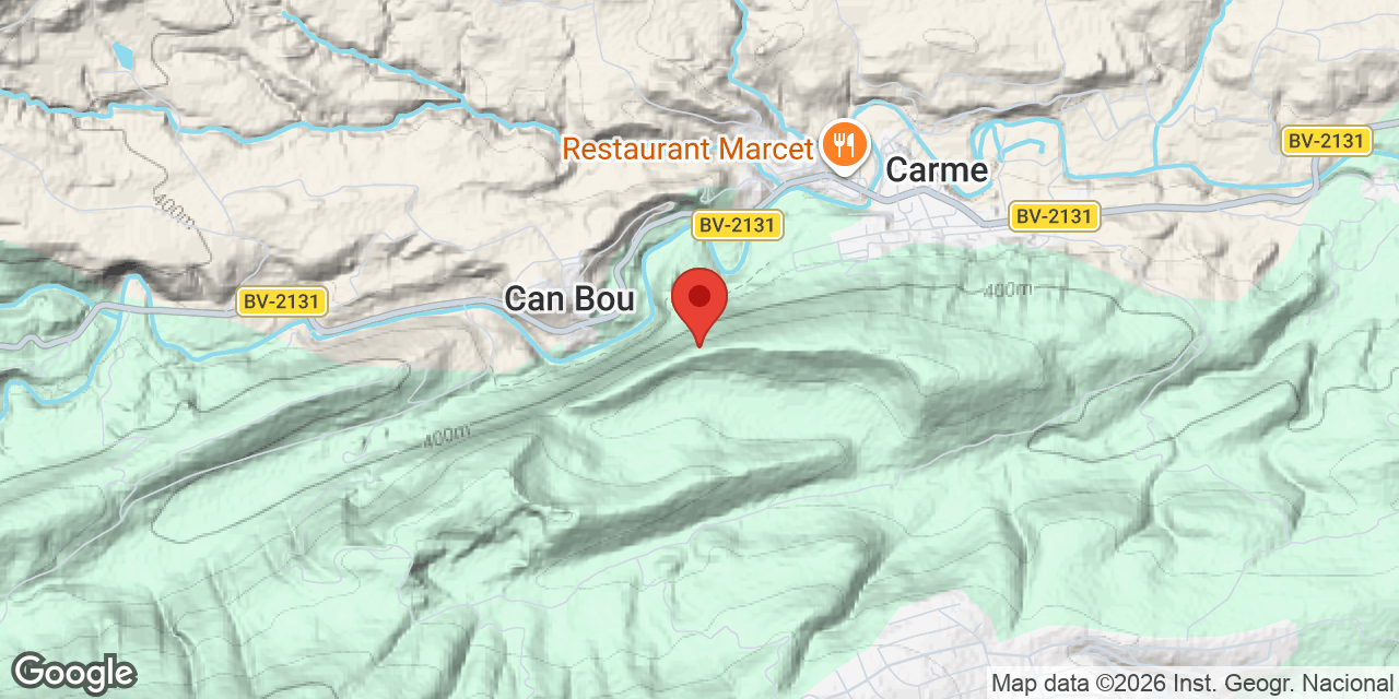 Location map of GRAUS, FORAT DELS