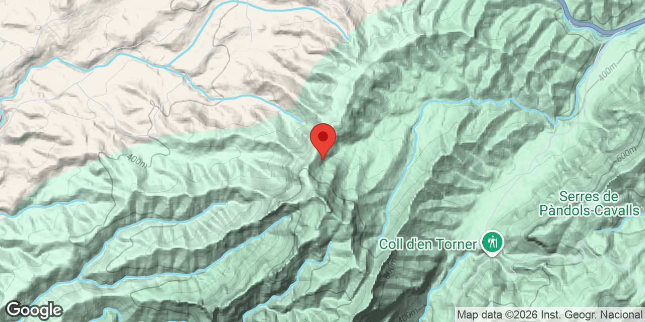 Mapa de situación de CAGAPAELLES, COVA DEL
