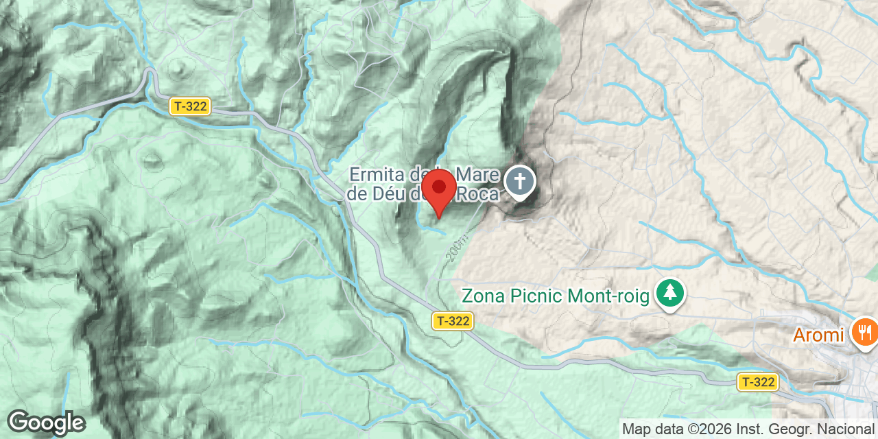 Location map of PATOU, COVA DEL