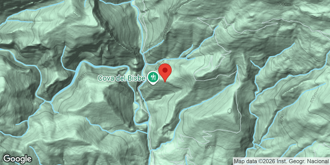Carte de situation de ROSITA, AVENC DE LA