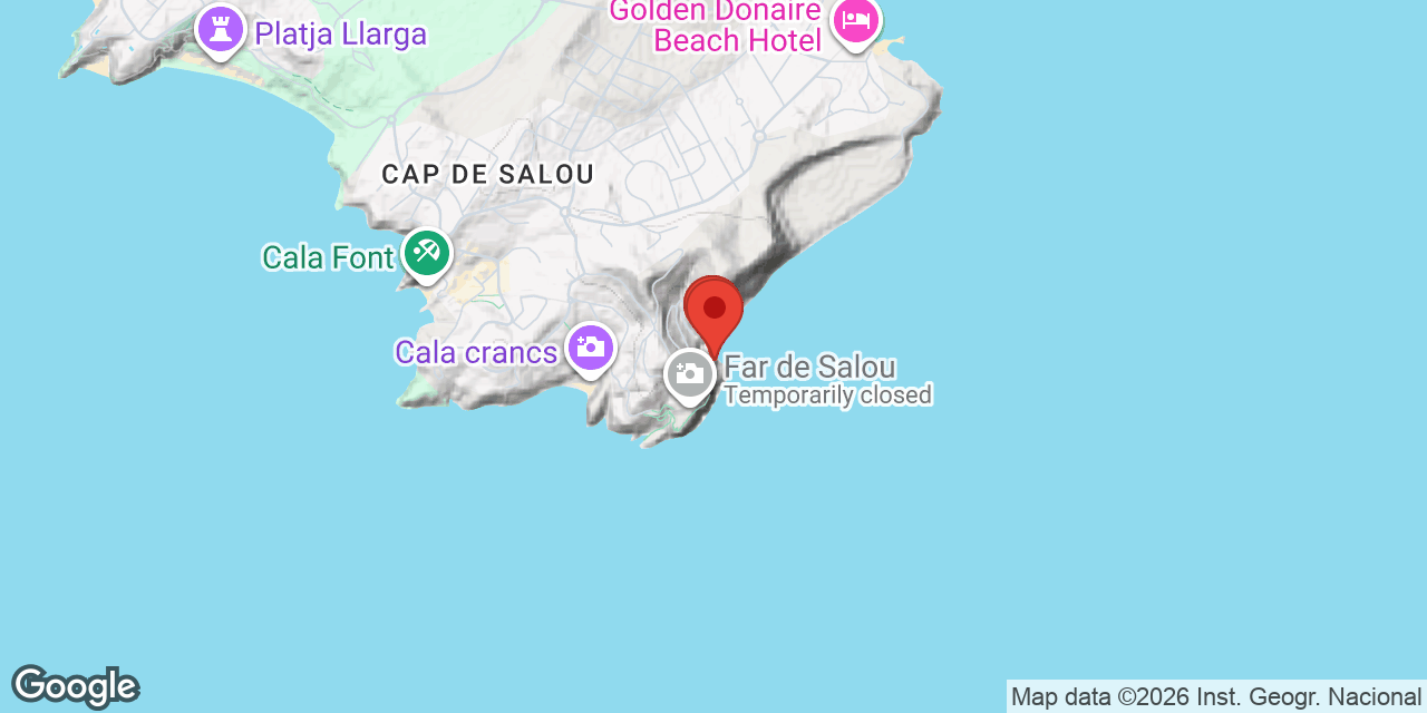 Mapa de situación de LLADRE, COVES DEL
