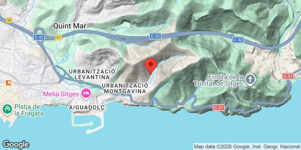 Mapa de situació de TALLADA D'EN PO ROBERT, COVA