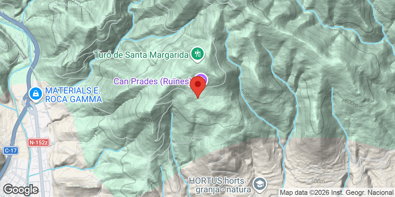 Carte de situation de PRADES, AVENC DE