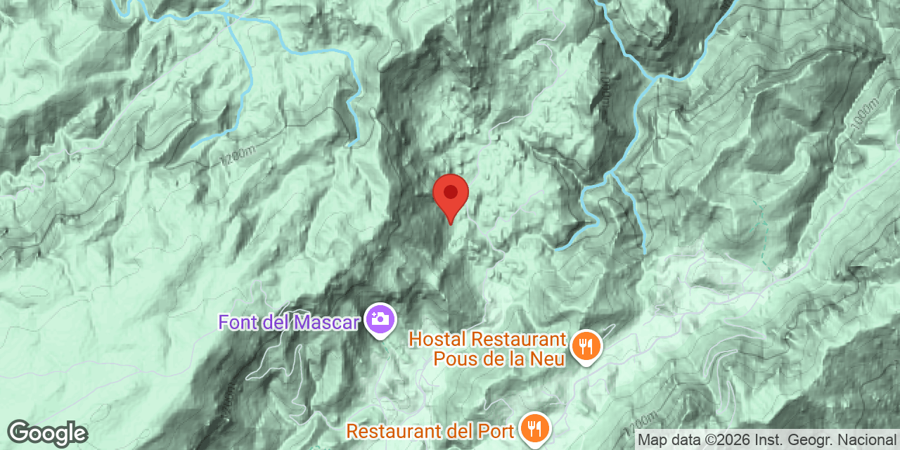 Mapa de situació de PECHU, COVA DE