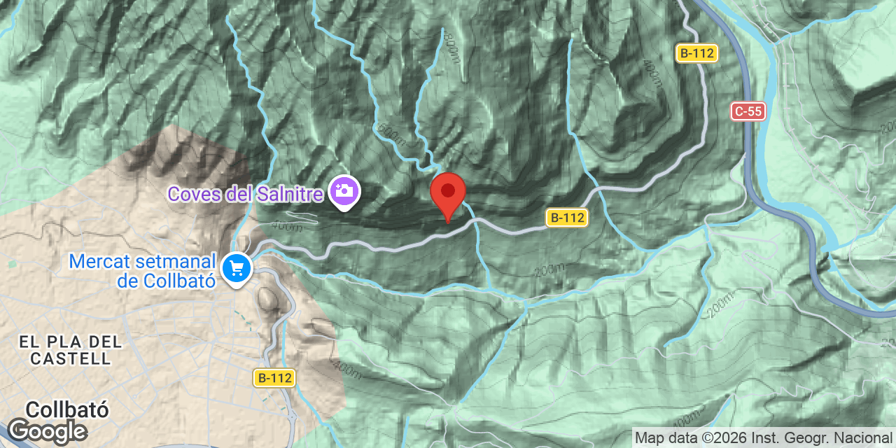 Carte de situation de CARME, COVA DE LA
