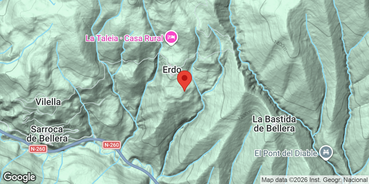 Mapa de situació de ERDO, AVENC