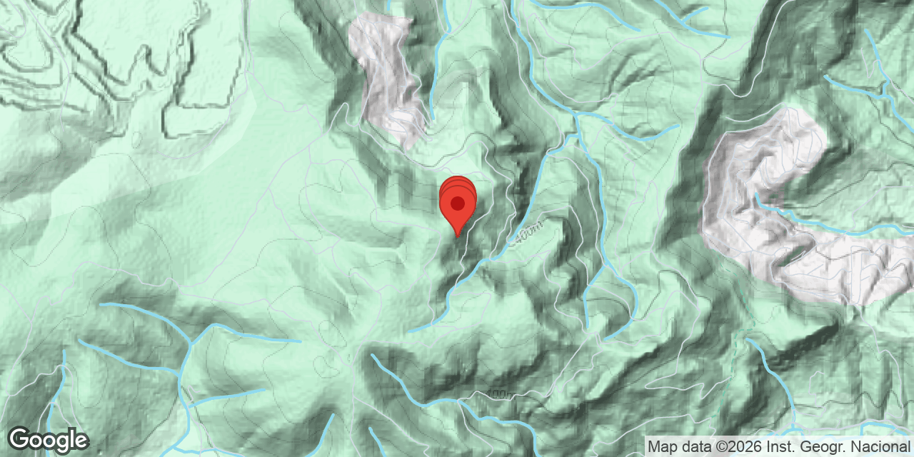 Mapa de situación de MAS DE LES FONTS, ESQUERDA Nº 3 DEL