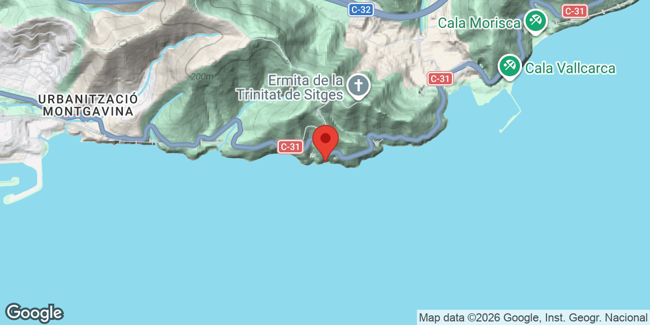 Mapa de situación de PEBRE, COVA DEL