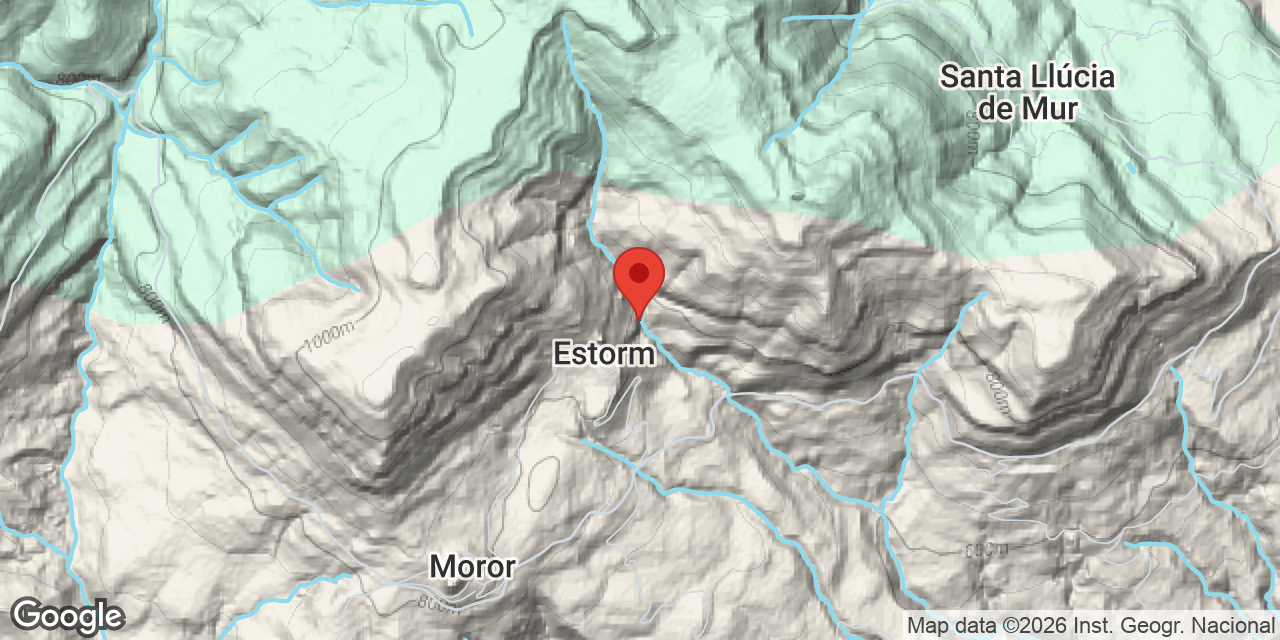 Carte de situation de MOLÍ D'ESTORM, BALMA DEL