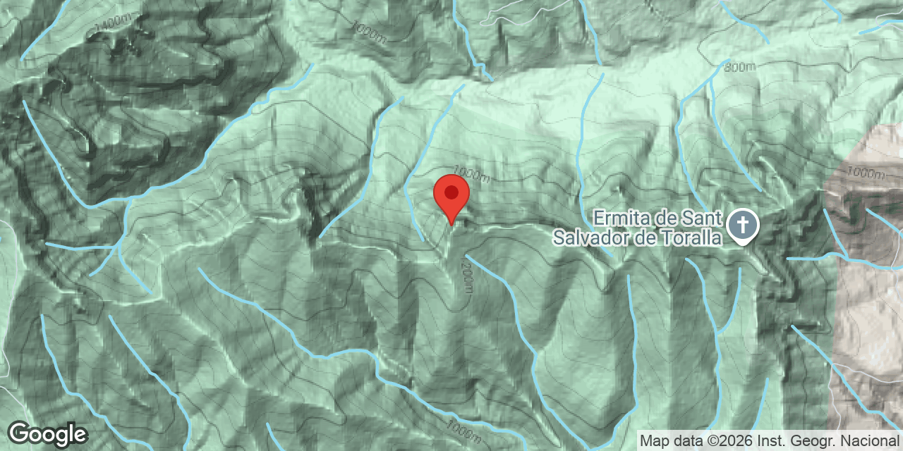 Mapa de situació de CÀVET, COVA DEL