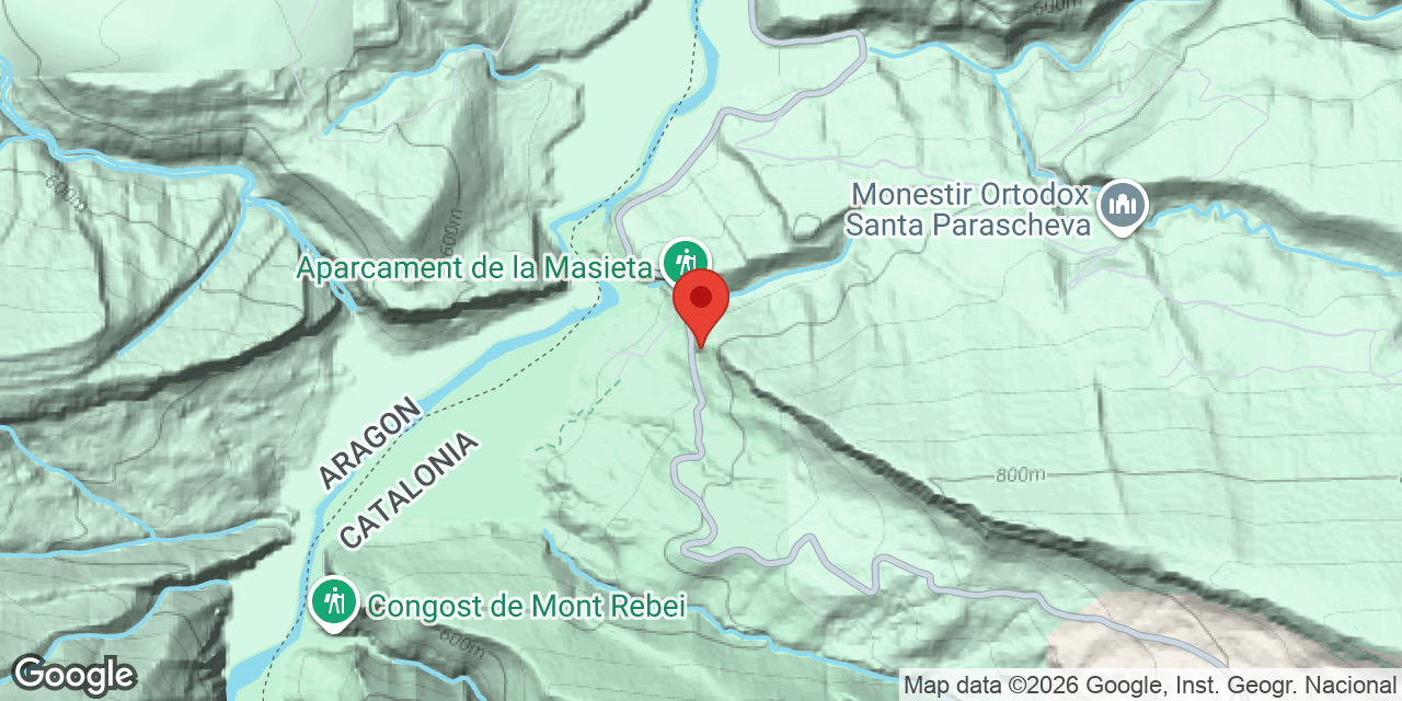 Mapa de situació de ROQUES PERONYES, COVA DE LES