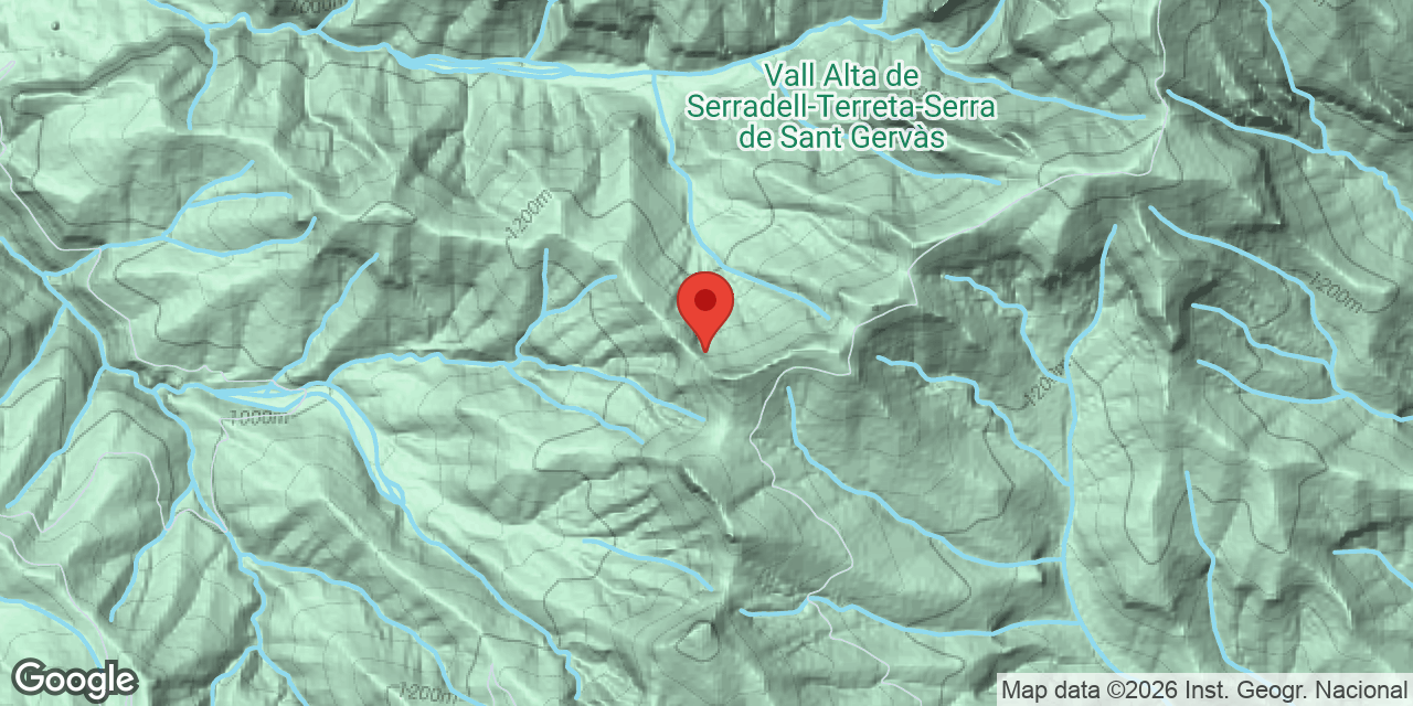 Location map of LLAU FONDA, FORAT Nº1 DE LA