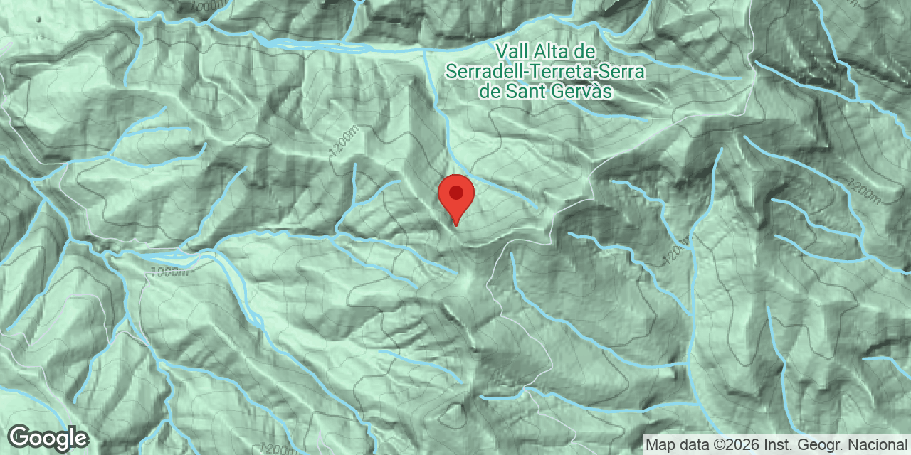 Mapa de situació de LLAU FONDA, FORAT Nº2 DE LA