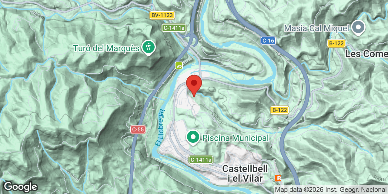 Mapa de situación de PETIT, AVENC