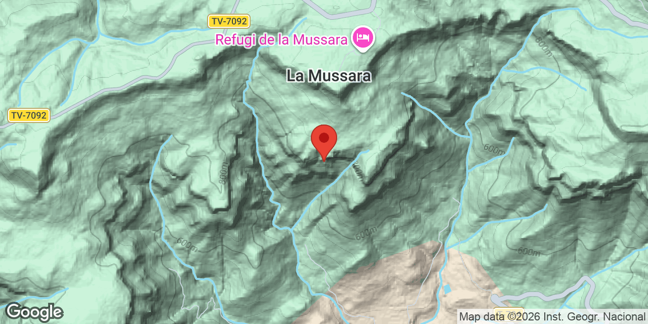 Location map of CAMÍ DE CAMPANILLES, AVENC DEL