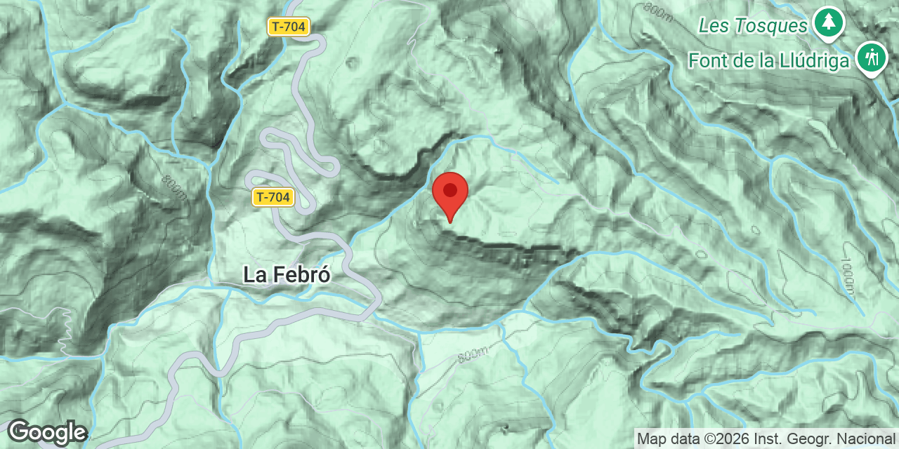 Mapa de situación de PLA DE PICAMILL, AVENC DEL