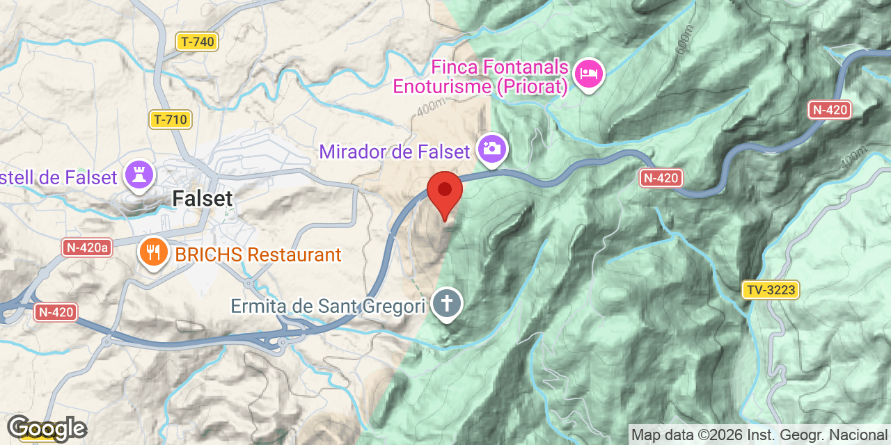Mapa de situació de SANT CRISTÒFOL, COVA DE