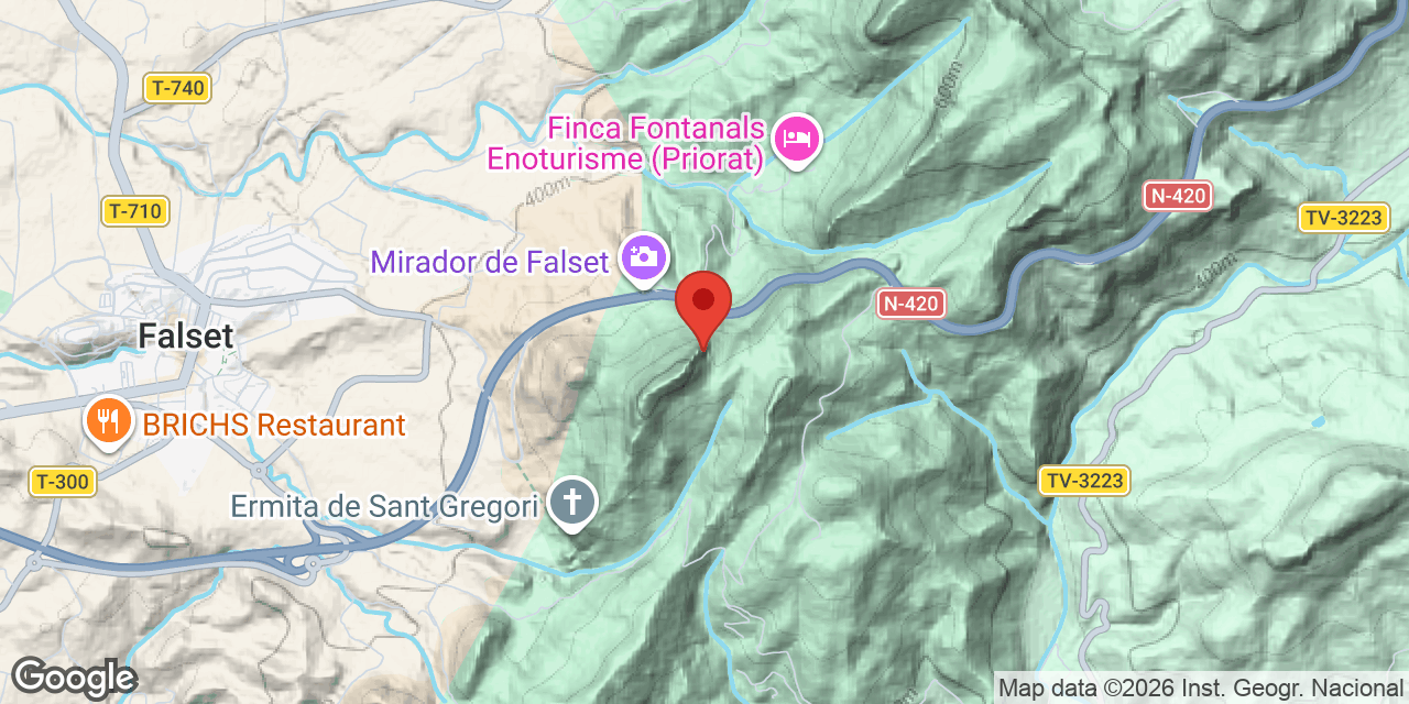 Mapa de situació de TORRES, AVENC DE LES