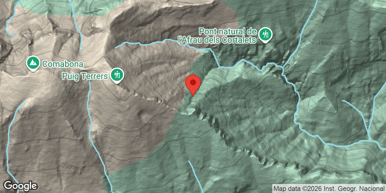 Location map of PUIG TERRERS, COVA PT-3 DE