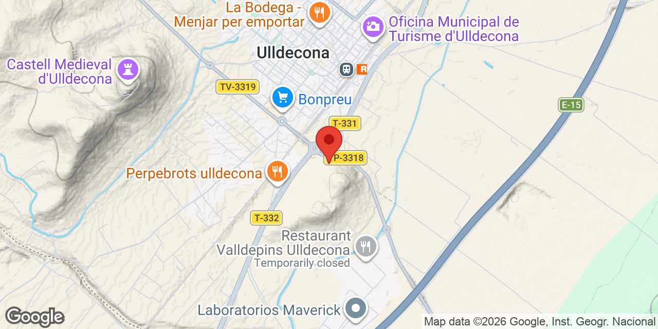 Mapa de situació de PUIG, COVA DEL