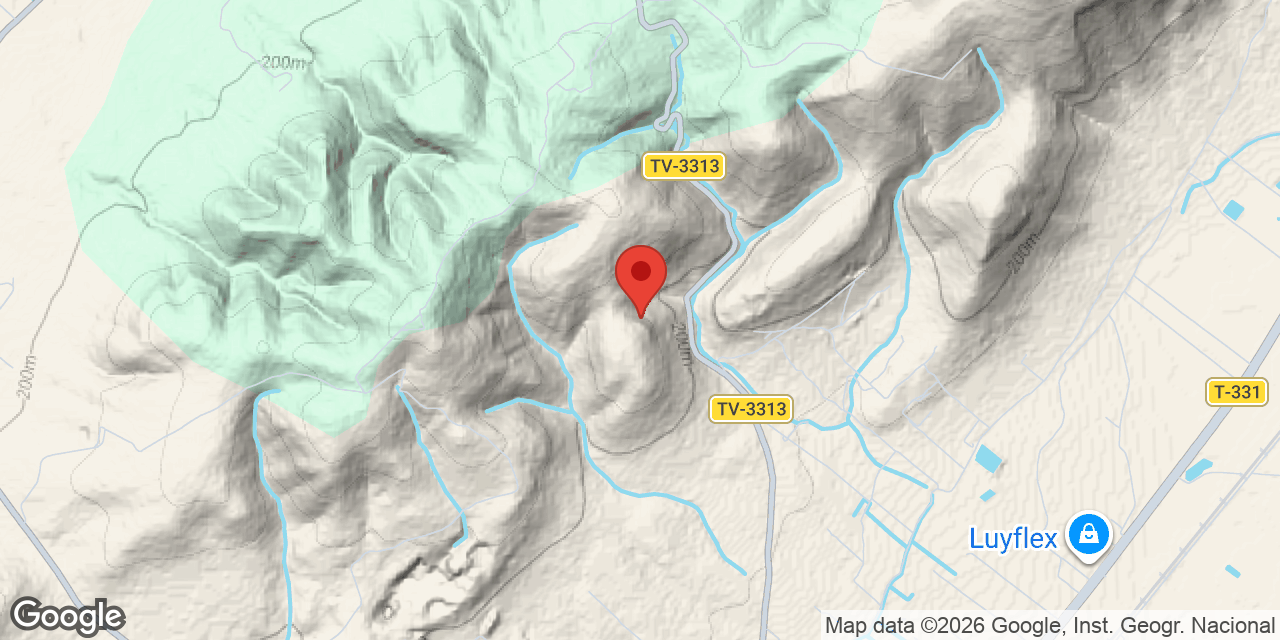Mapa de situación de BRUIXES, COVA DE LES