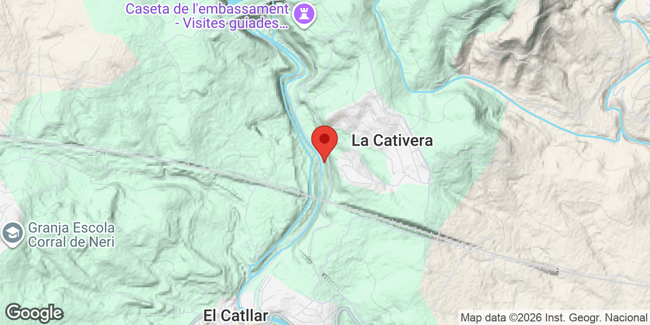 Mapa de situació de MANENA, COVA