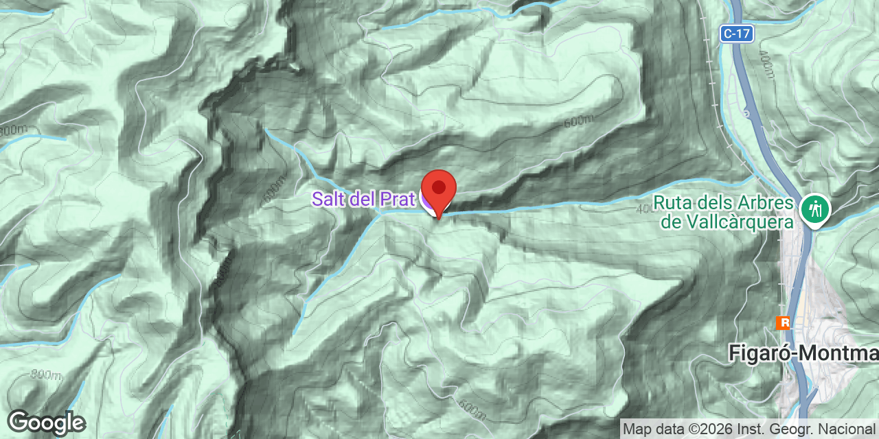 Location map of BAC, COVA DEL